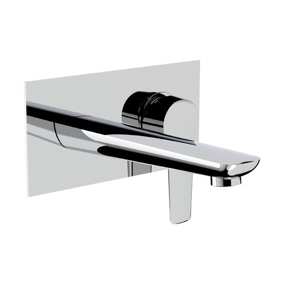Horus Naja Contemporary Collection - Concealed Basin Mixer - Satin Brass 48.763-LS