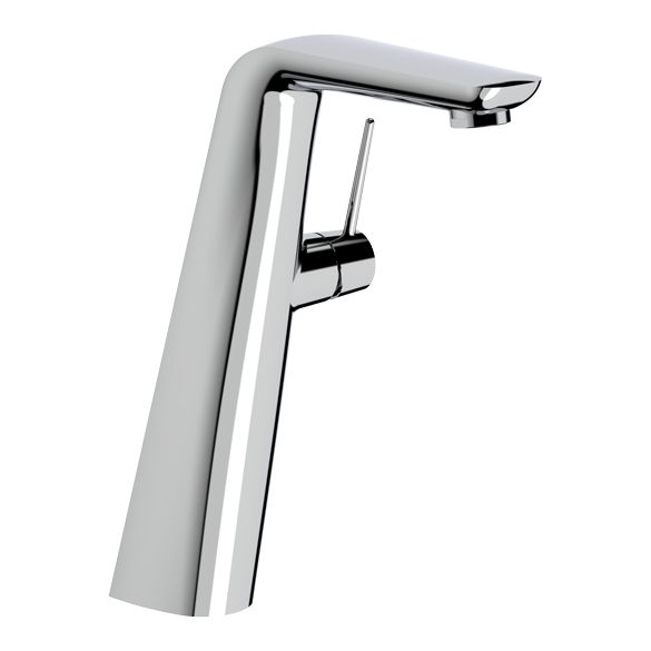 Horus Naja Contemporary Collection - Single Lever Basin Mixer Extended - Matt Black 48.779-NO