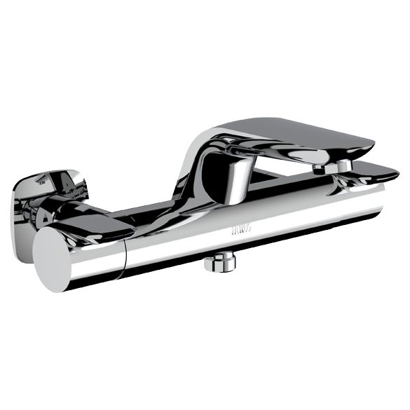 Horus Naja Contemporary Collection - Wall Bath-shower Mixer - Chrome 48.784-CH