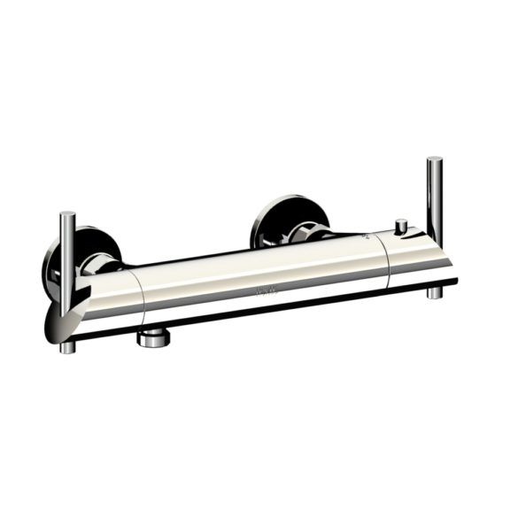 Horus Minoé Contemporary Collection - Exposed Thermostatic Wall Bathshower Mixer - Chrome 49.596-CH