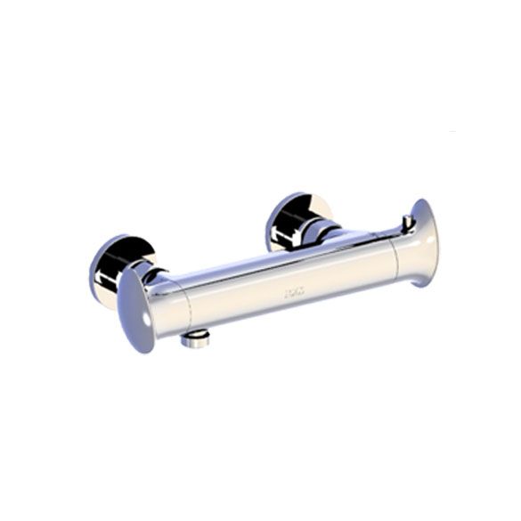 Horus Canopée Contemporary Collection - Exposed Thermostatic Wall Bathshower Mixer - Metal Gun 60.596-CF