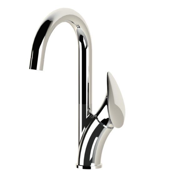 Horus Canopée Contemporary Collection - Single Lever Basin Mixer - Matt Black 60.708-NO
