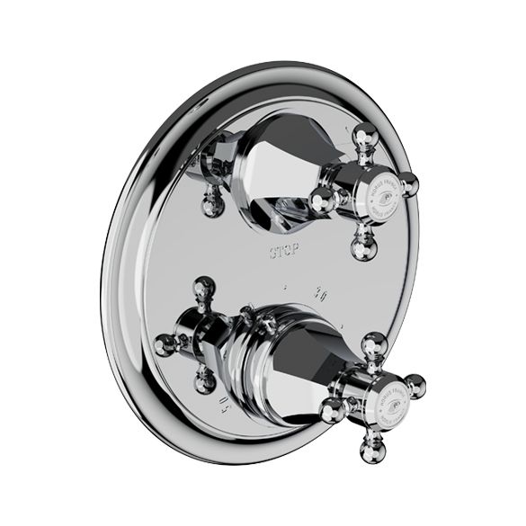 Horus Ascott Classic Collection - Trim for Thermostatic Mixing Valve Réf. 92.593 - Matt Nickel 62.523-NM