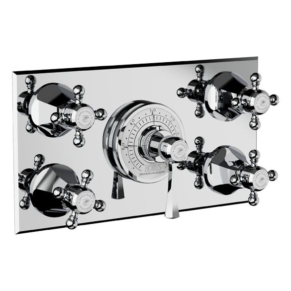 Horus Ascott Classic Collection - Trim for Thermostatic Mixing Valve Réf. 92.584 - Matt Nickel 65.520-NM