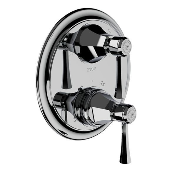 Horus Ascott Classic Collection - Trim for Thermostatic Mixing Valve Réf. 92.599 - Matt Nickel 65.529-NM