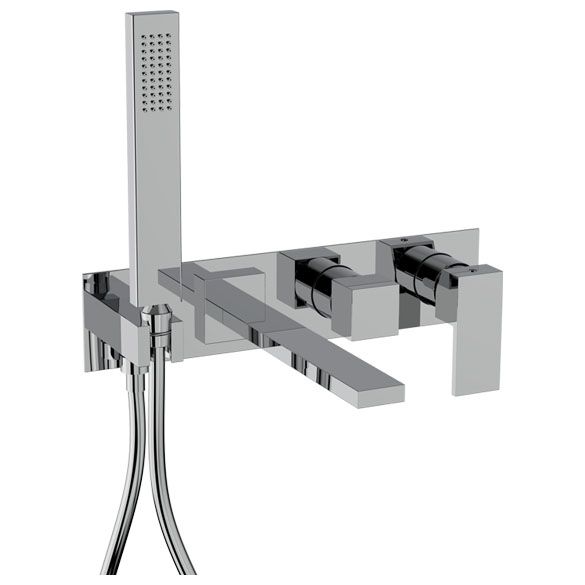 Horus Philae Equinox316 Collection - Concealed Wall Bath-shower Mixer - Matt Black 80.789.E2-NO