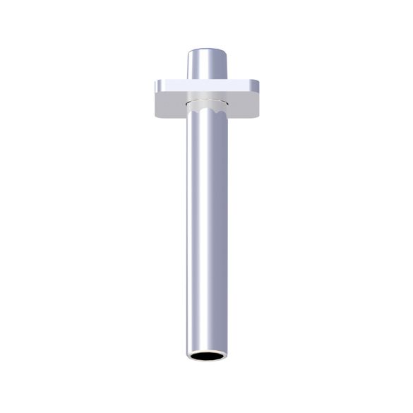 Horus Naja Contemporary Collection - Ceiling Arm + Square Design Flange - Matt Black 92.570-NO