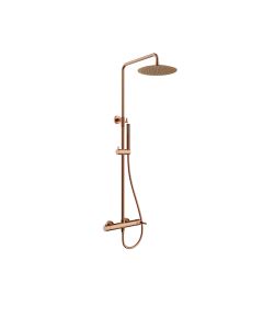 Orabella Marea Rose gold - Στήλη ντουζ με στρόγγυλη κεφαλή Φ250 10418
