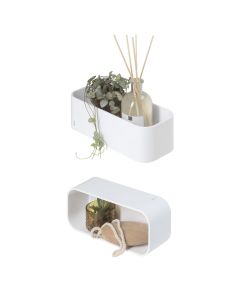 Tiger 2-Store Επιτοίχιο Ράφι 25 cm White 1500010146  1500010146
