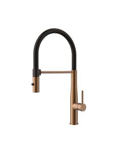 Orabella Bracket Rose Gold - Μπαταρία Κουζίνας με αποσπώμενο ντουζ 2 ροών 20138
