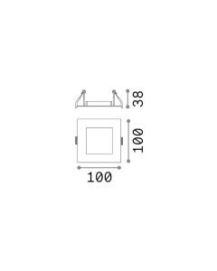 DYNAMIC FRAME SQUARE WH Ideal Lux 208725