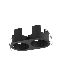 BEYOND CORNICE CON BORDO DOPPIA 10W NERO Ideal Lux 370026