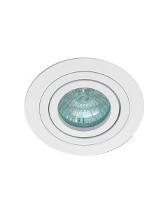 Σποτ Χωνευτό Λευκό Στρογγυλό Adj D:92 Richard Viokef 4106401