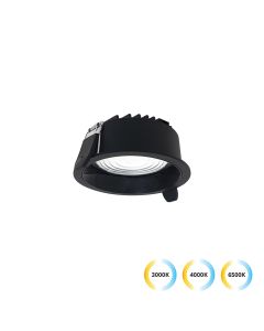 Χωνευτό Σποτ Μαύρο D:105 Luigi Viokef 4335001