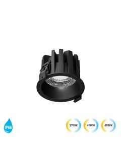 Χωνευτό Σποτ Μαύρο Ricky Viokef 4335101