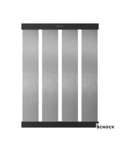 ΣΧΑΡΑ ΑΠΟΣΤΡΑΓΓΙΣΗΣ 33,6 x 39,2 x 1,2 SCHOCK INOX 629726-110