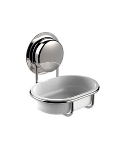 Σαπουνοθήκη επιτοίχια με βεντούζα chrome Sealskin Elementals  66362360118