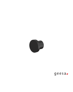 Άγκιστρο μπάνιου μονό 2εκ. Φ25 OPAL Geesa Black Matt 7213-400