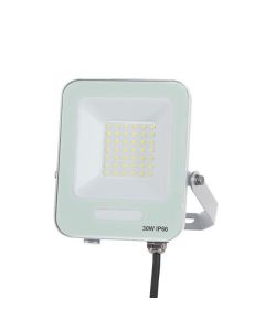 ΠΡΟΒΟΛΕΑΣ LED SMD 30W ΛΕΥΚΟΣ IP66 3000K PLUS Eurolamp 147-69038
