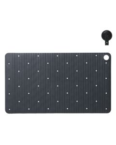 Ribb Αντιολισθητικό Πατάκι 40x70cm Anthracite with Black Hook Sealskin  800624