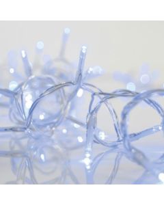 ΚΟΥΡΤΙΝΑ, 240 LED 3mm, 31V ΜΕΤΑΣΧΗΜΑΤΙΣΤΗ, 4 ΕΠΕΚΤΑΣΕΙΣ ΕΩΣ 3 ΣΕΤ, ΔΙΑΦΑΝΟ PVC ΚΑΛΩΔΙΟ, ΜΠΛΕ LED (H100 x W200cm, 20 ΣΕΙΡΕΣ x 12 LED), ΠΡΟΕΚΤΑΣΗ ΠΑΡΟΧΗΣ 3m, ΙΡ44 Eurolamp 600-11369