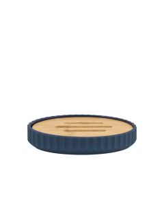 Σαπουνοθήκη ANDORA ABS/Bamboo Μπλε/Φυσική 13.3x10.3x2.7cm AWD02191915  AWD02191833