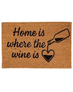 Πατάκι Εισόδου 40x60cm ''Home is where the wine is'' MRShome  DF-0007001