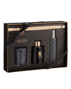 Σετ Αρωματικών Χώρου Black Tabac MRShome  DF-0016003