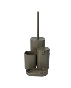 Σετ Μπάνιου 4 Τεμαχίων από PP Λαδί MRShome  DF-0069003