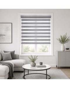 Double Ρόλερ Ρυθμιζόμενης Σκίασης 80x230cm Γκρι MRShome  DRD-GR080230