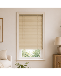 Μεταλλικό Στόρι αλουμινίου 25mm 80x140cm Μπεζ MRShome  DRV-BG080140