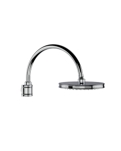 Horus Zéphyr Classic Collection - Anti-scale Nozzles Shower Head, Wall Mounted - Matt Black 16.535-NO
