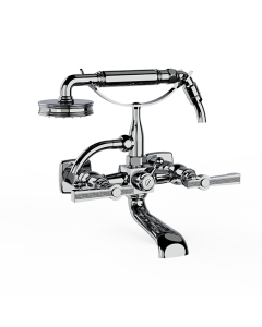 Horus Zéphyr Classic Collection - Complete Wall Bath / Shower Mixer - Matt Black 17.414-NO