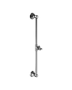 Horus Ascott Classic Collection - Rail with Adjustable Handset Hook and Bracket - Polished Nickel 62.545-NB