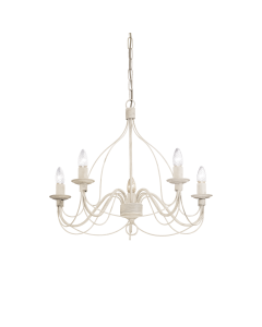 Κρεμαστό Φωτιστικό CORTE SP5 Λευκό Ideal Lux 005881