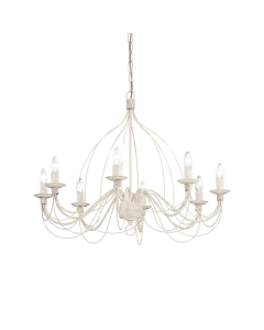 Κρεμαστό Φωτιστικό CORTE SP8 Λευκό Ideal Lux 005898