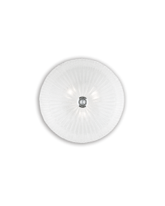 Φωτιστικό Οροφής SHELL PL3 Διάφανο Ideal Lux 008608