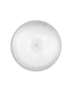 Φωτιστικό Οροφής SHELL PL6 Διάφανο Ideal Lux 008622