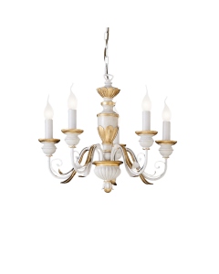 Κρεμαστό Φωτιστικό FIRENZE SP5 Λευκό Ideal Lux 012865