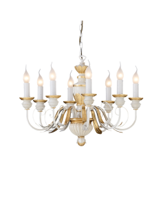 Κρεμαστό Φωτιστικό FIRENZE SP8 Λευκό Ideal Lux 012872