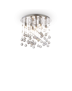 Φωτιστικό Οροφής MOONLIGHT PL8 Χρυσό Ideal Lux 080932