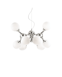 Κρεμαστό Φωτιστικό NODI SP9 Λευκό Ideal Lux 082059