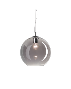 Κρεμαστό Φωτιστικό NEMO SP1 D30 FUME' Ideal Lux 094236