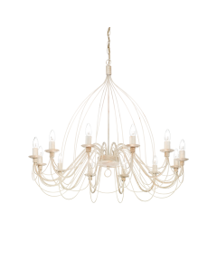 Κρεμαστό Φωτιστικό CORTE SP12 Λευκό Ideal Lux 097664