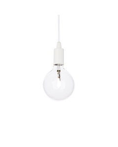 Κρεμαστό Φωτιστικό EDISON SP1 Λευκό Ideal Lux 113302