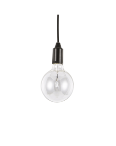 Κρεμαστό Φωτιστικό EDISON SP1 Μαύρο Ideal Lux 113319