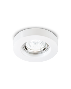 Χωνευτό Φωτιστικό BLUES FI ROUND Λευκό Ideal Lux 113999