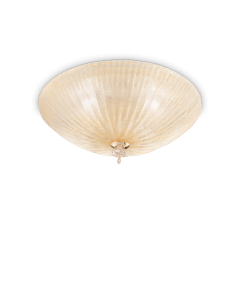 Φωτιστικό Οροφής SHELL PL4 AMBRA Ideal Lux 140186