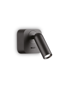 Απλίκα BEAN AP SQUARE Μαύρο Ideal Lux 260655