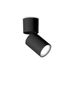 Φωτιστικό Οροφής TOBY PL1 Μαύρο Ideal Lux 271545